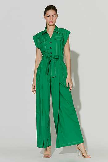 Poplin Cotton Jumpsuit