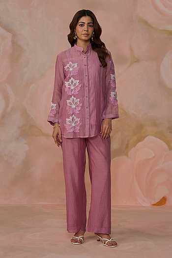 Hand Embroidered Kurta Set