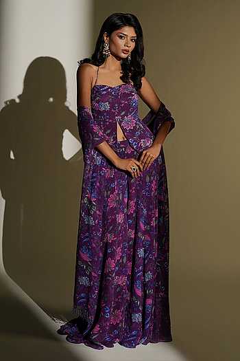 Florence Print Top Palazzo Set