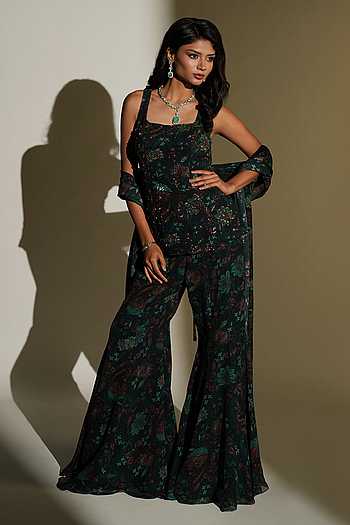 Eka Print Kurta Palazzo Set