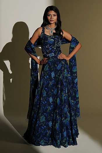 Inara Print Lehenga Set