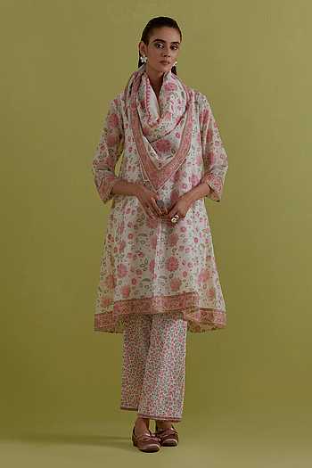 Hand Block Print Kurta Set