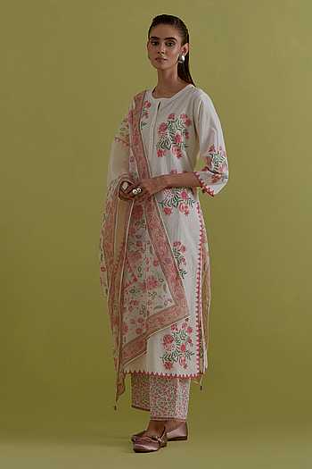 Floral Print Kurta Set