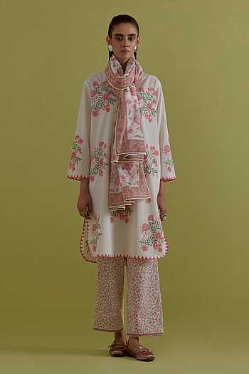 Hand Block Print Kurta Set