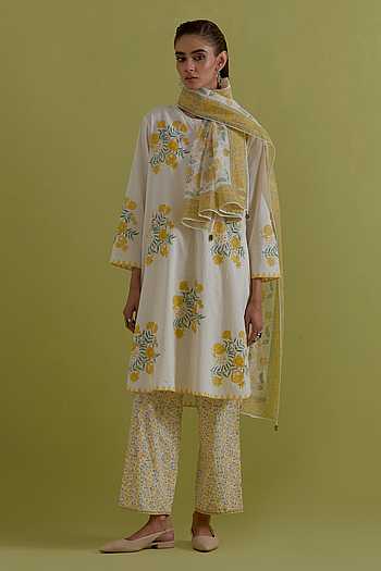Hand Block Print Kurta Set