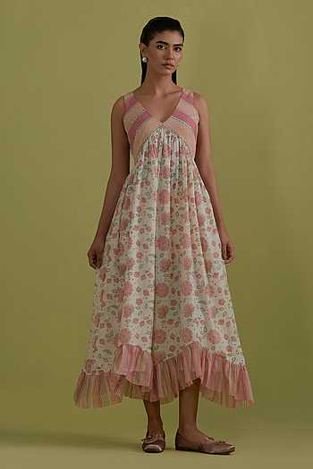 Hand Block Print Dress