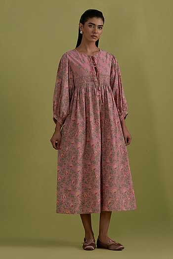 Hand Block Print Dress