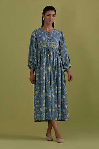 Hand Block Print Dress
