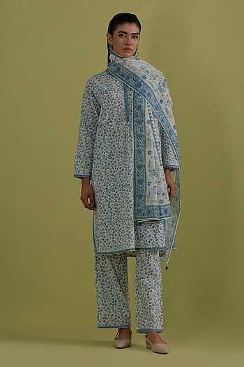 Floral Print Kurta Set