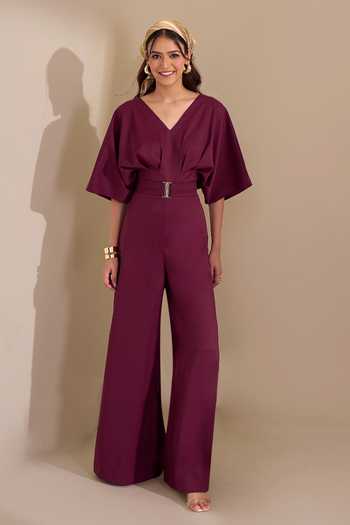 In Motion Wine State Jumpsuit 