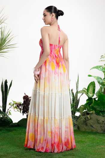 toteme fluid jersey dress Twisted Jersey Dress by TOTEME main image 1