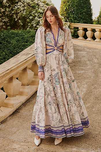 Amyra Linen Maxi Dress