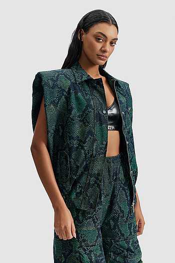Serpent Boxy Jacket