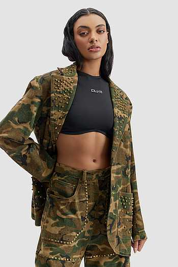 Combat Studded Jacket