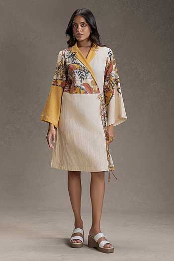 Kyomi Print Dress
