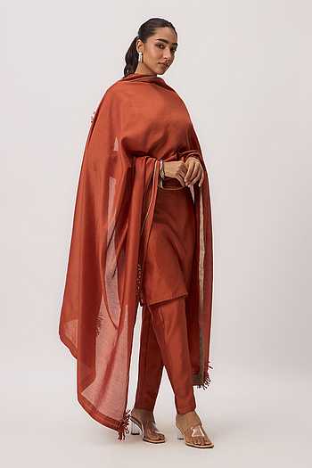 Shami Whisper Chanderi Kurta Set