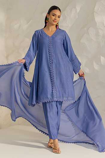 Samara Cotton Silk Kurta Set