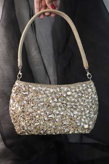 Hand Embroidered Silk Handbag