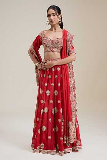 Embroidered Lehenga Set