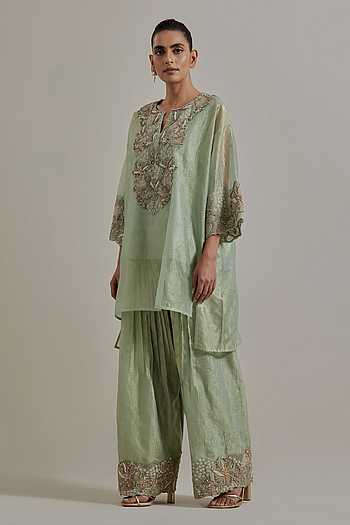 Hand Embellished Kurta & Pant Set