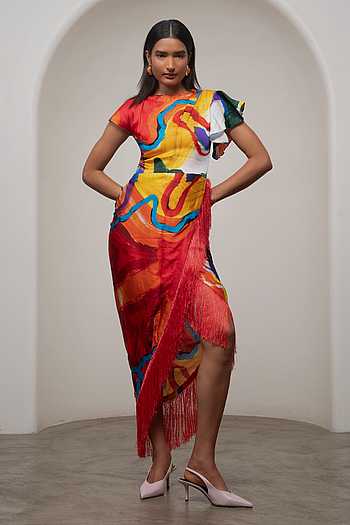 Ruel Crossover Dress