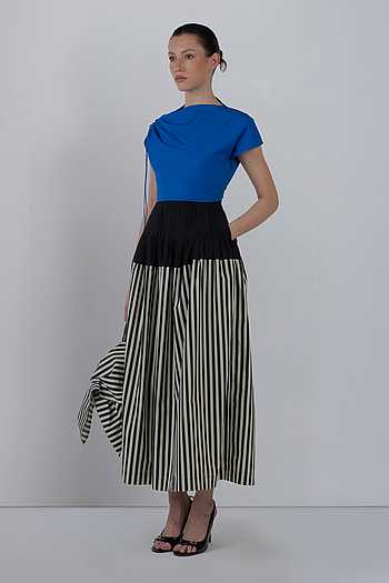 Zelda Stripe Print Dress