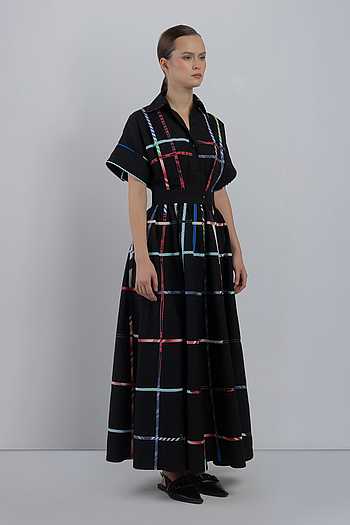 Kletka Cotton Dress
