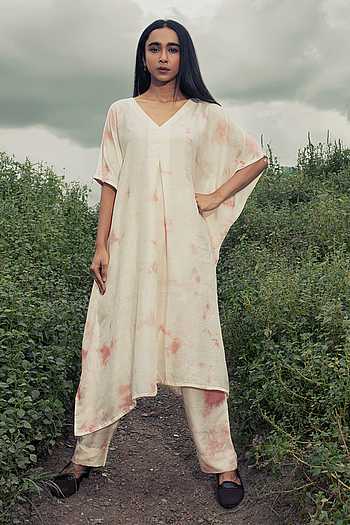 Hand Spun Cotton Kaftan & Pant