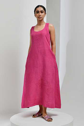 Hand Woven Linen Dress