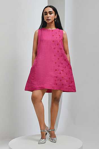 Hand Print Dress