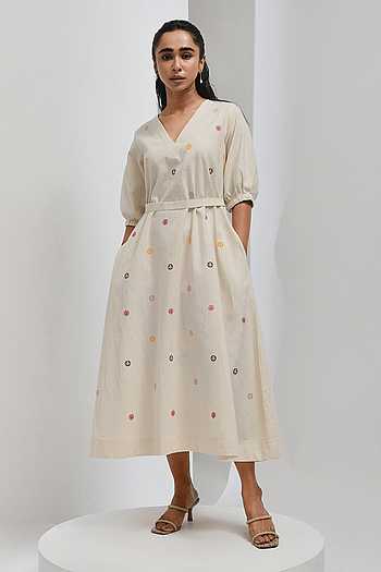 Hand Spun Cotton Dress