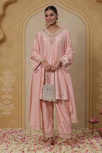 Aafreen Silk Organza Kurta Set