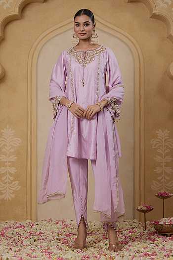 Meher Silk Organza Kurta Set