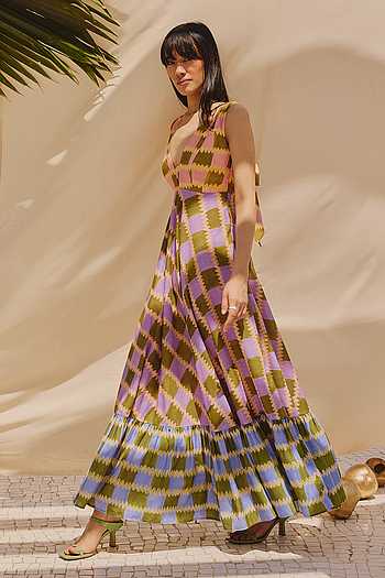 Crazy Checks Summer Dress