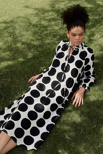 Daisy Polka Dot Dress