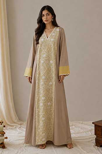 Sehar Kashmiri Floral Embroidered Dress