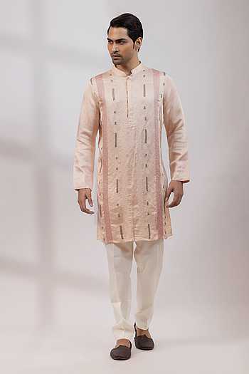 Rosewood Regal Embroidered Kurta Set