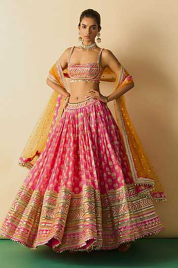 Mannat Floral Print Lehenga Set