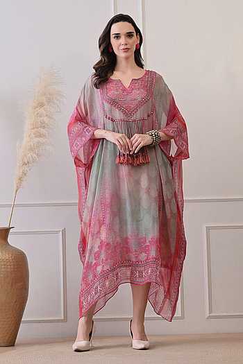 Hand Embellished Kaftan