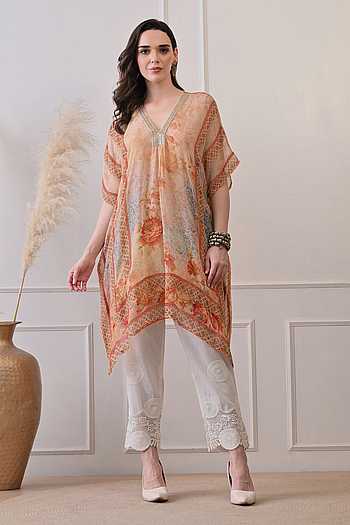 Floral Print Kaftan