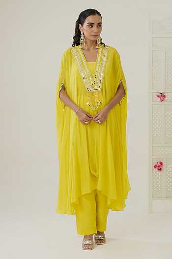 Noor Mirror Work Kurta Set