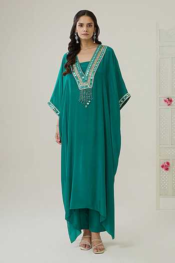 Ava Mirror Work Kurta Set