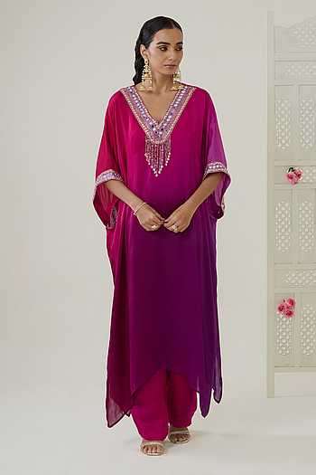 Avira Ombre Kurta & Pant Set