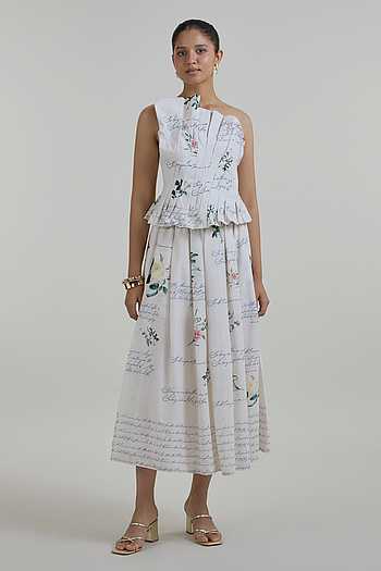Poetry Fanfare Top With Skirt
