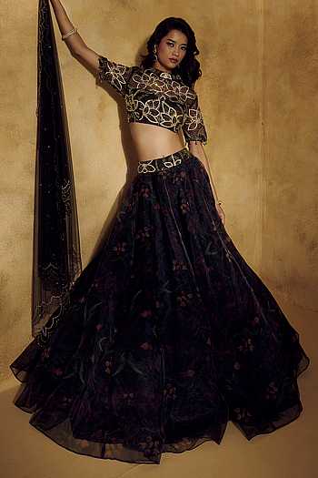 Maheema Embroidered Lehenga Set