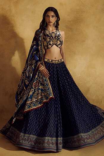 Mohi Embroidered Lehenga Set