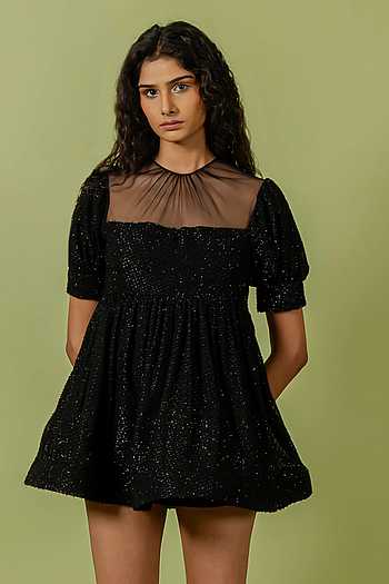 Embellished Short Dress