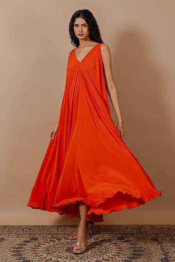 Siena V Neck Maxi Dress