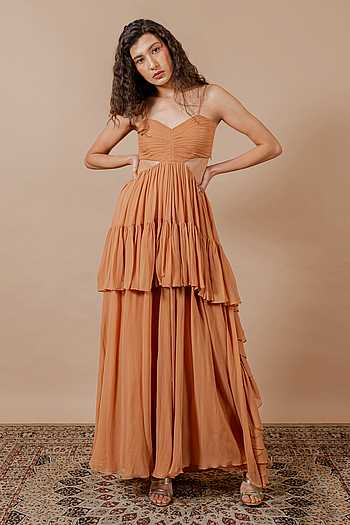 Yara Ruched Gown