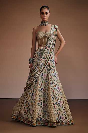 Printed Lehenga Set